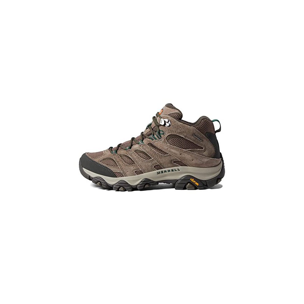 Merrell Mens Moab 3 Mid Waterproof Hiking Boot  Boulder  10 Wide