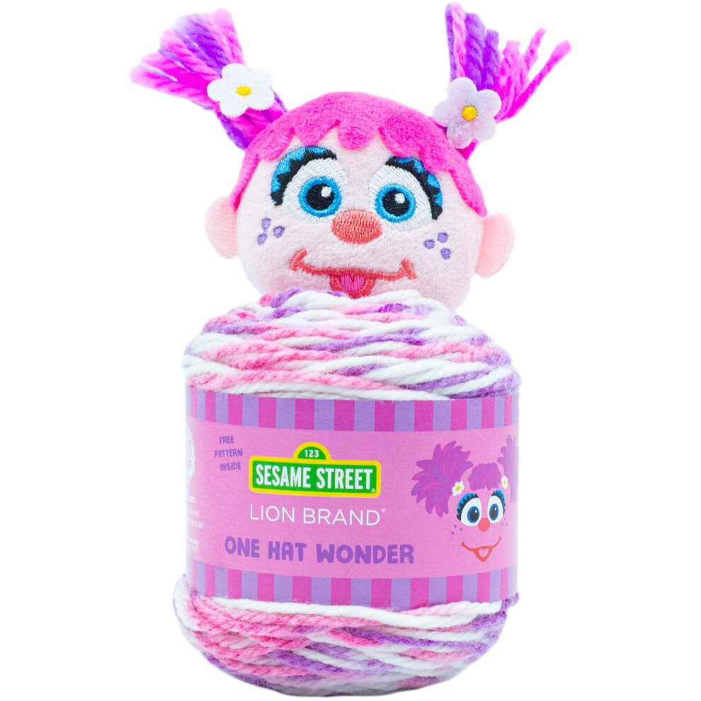 Lion Brand Yarn Sesame Street - One Hat Wonder Yarn  Abby Cadabby