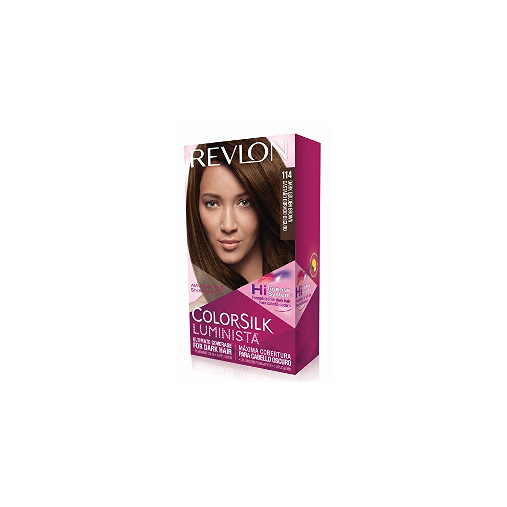 Revlon Colorsilk Luminista Haircolor  Dark Golden Brown  1 Count