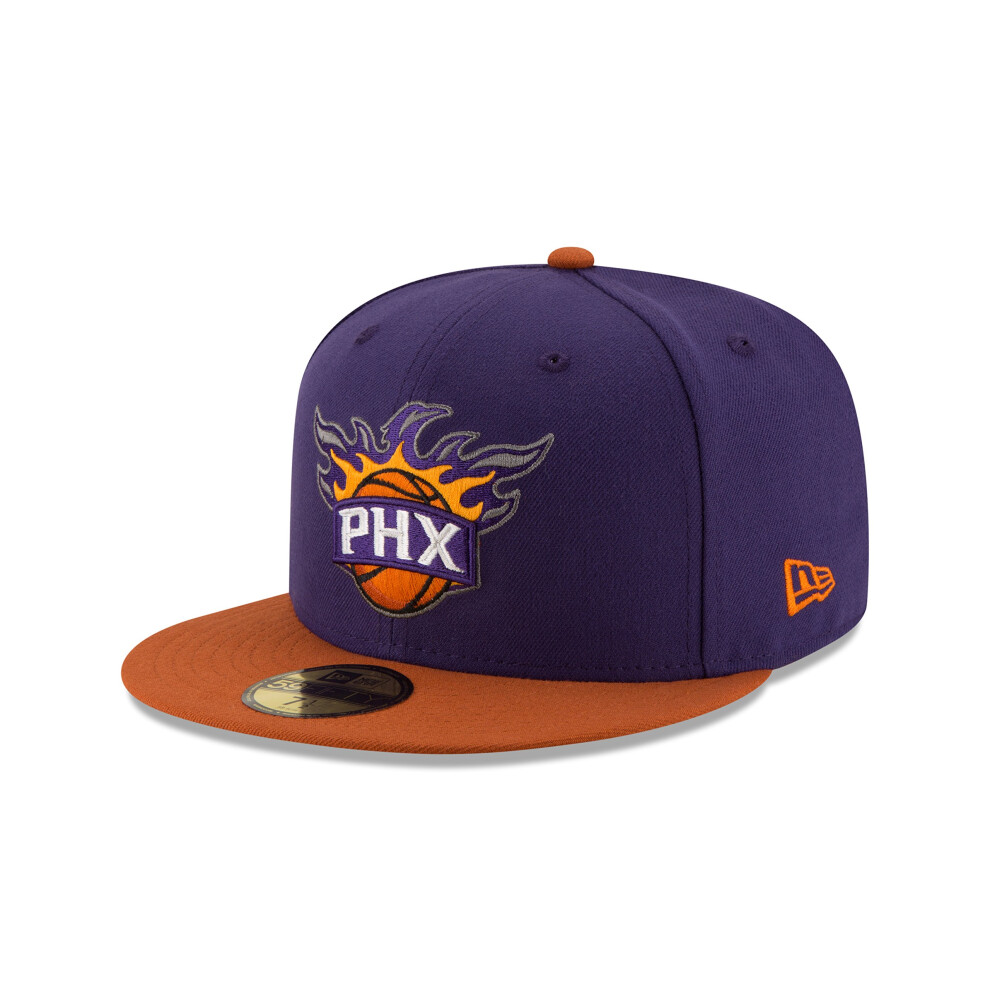 NBA Phoenix Suns Men's 2-Tone 59FIFTY Fitted Cap   Purple   7 1/8