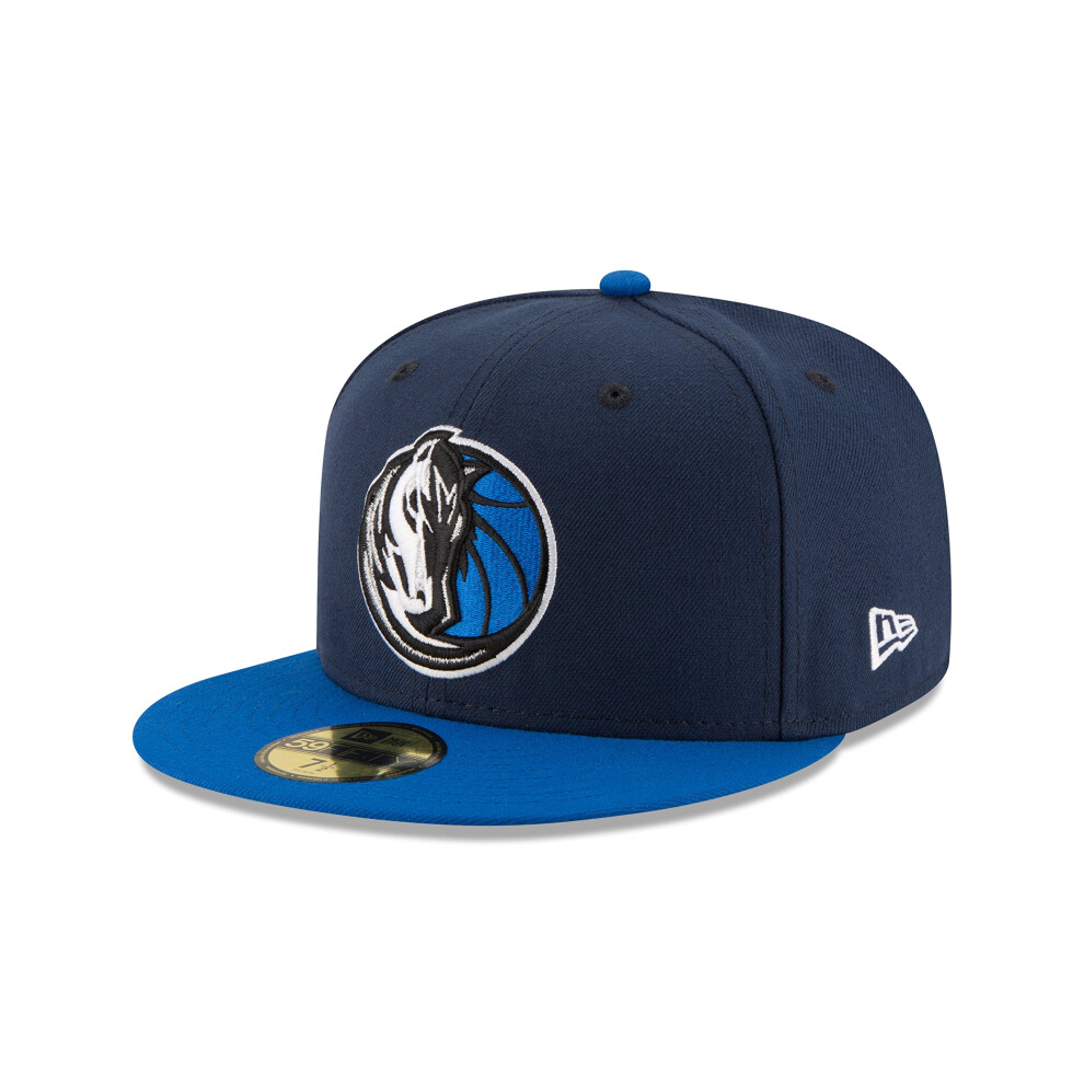 NBA Dallas Mavericks Men's 2-Tone 59FIFTY Fitted Cap  7.125  Navy