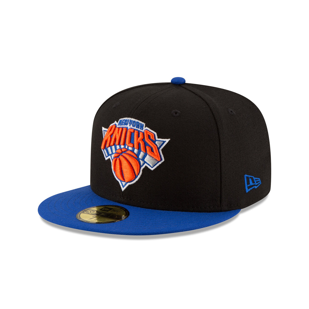 NBA New York Knicks Men's 2-Tone 59FIFTY Fitted Cap  7 5/8  Black