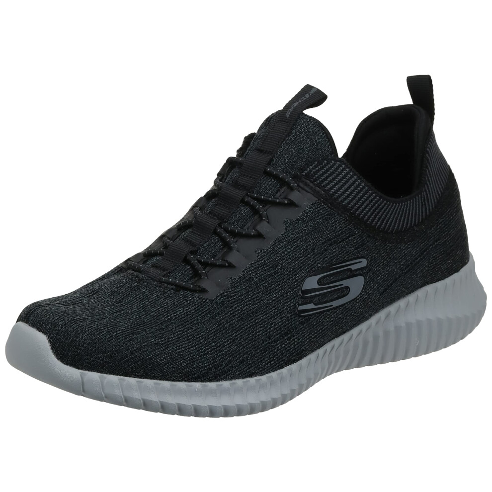 Skechers Elite Flex Hartnell Mens Slip On Sneakers Black/Gray 9 W