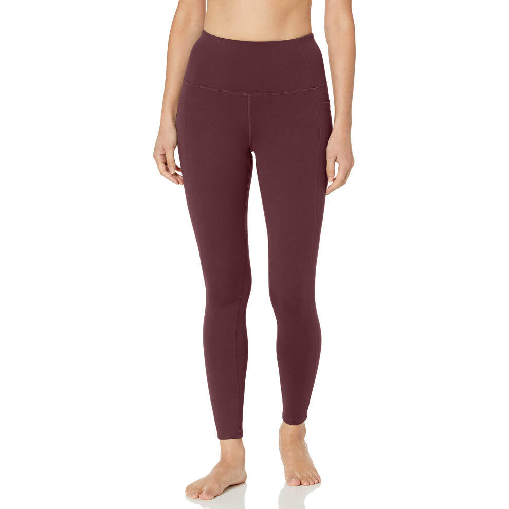 Skechers Women's GO Walk High Waisted Legging  Winetasting  Small