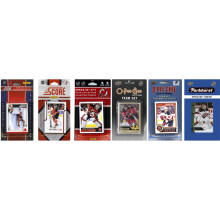 NHL New Jersey Devils 6 verschiedene lizenzierte Sammelkarten-Team-Sets