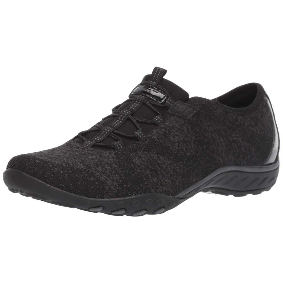 Skechers womens Breathe-easy - Opportuknity Sneaker  Black  95 US