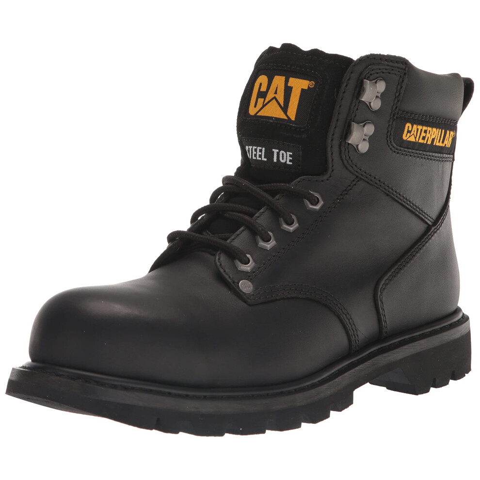 cat Footwear mens Second Shift Steel Toe Work Boot  Black  105 US