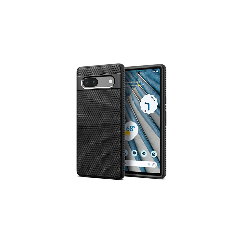 Spigen Liquid Air Designed for Pixel 7a Case (2023) - Matte Black