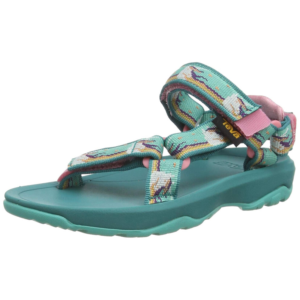 Teva Girls T Hurricane XLT 2 Sandal  Unicorn Waterfall  5 Toddler