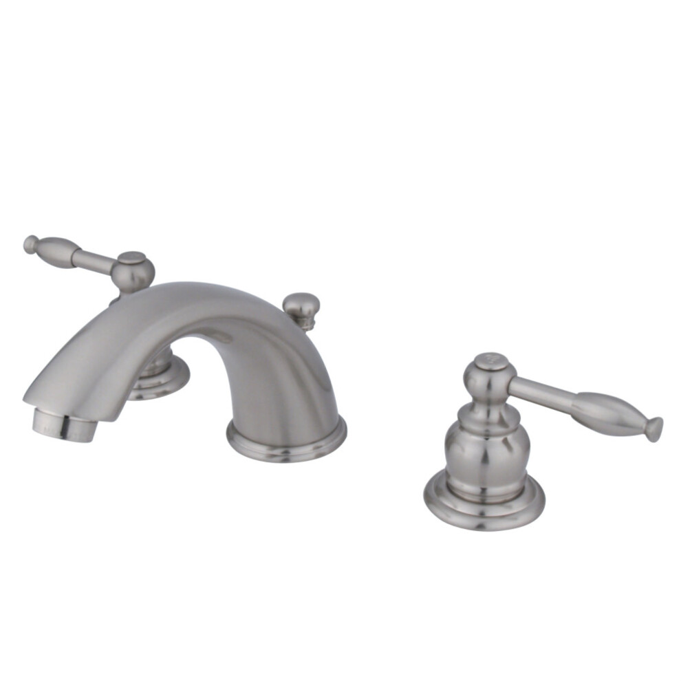 Kingston Brass KB968KL Widespread Bathroom Faucet  Brushed Nickel