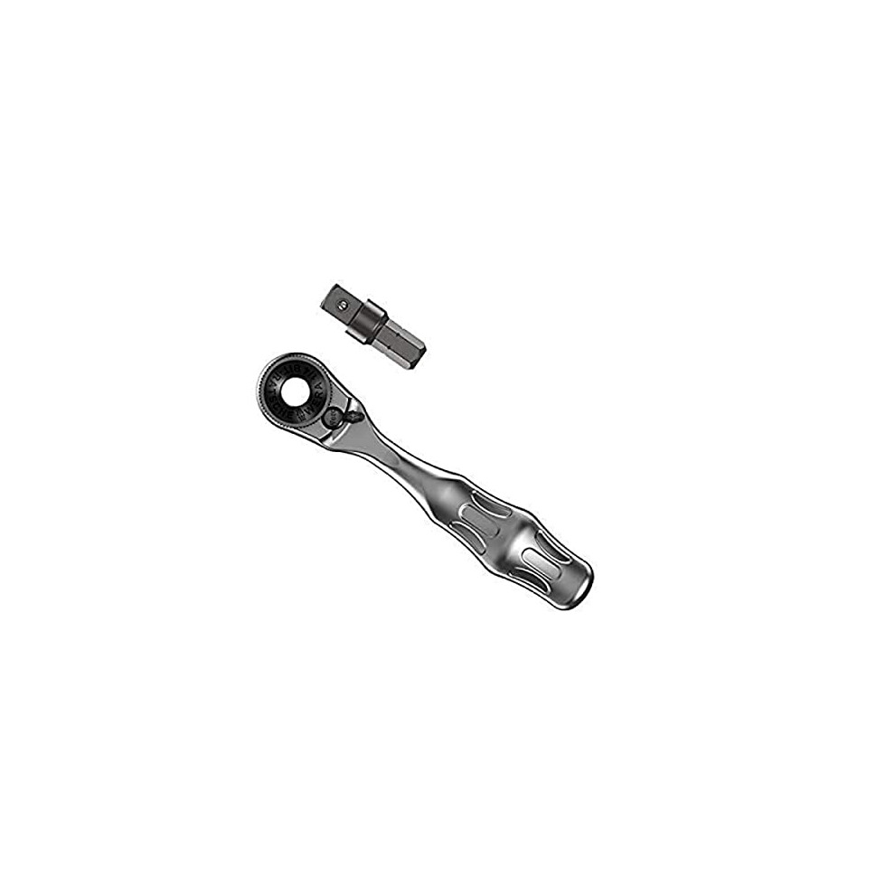 Wera - 5073230001 8001 A 1/4"" Square Drive Bit Ratchet  60 Teeth