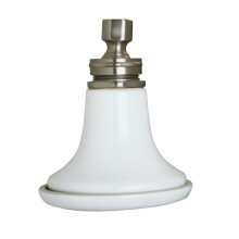 Kingston Brass P50SN Victorian Ceramic Showerhead Brushed Nickel