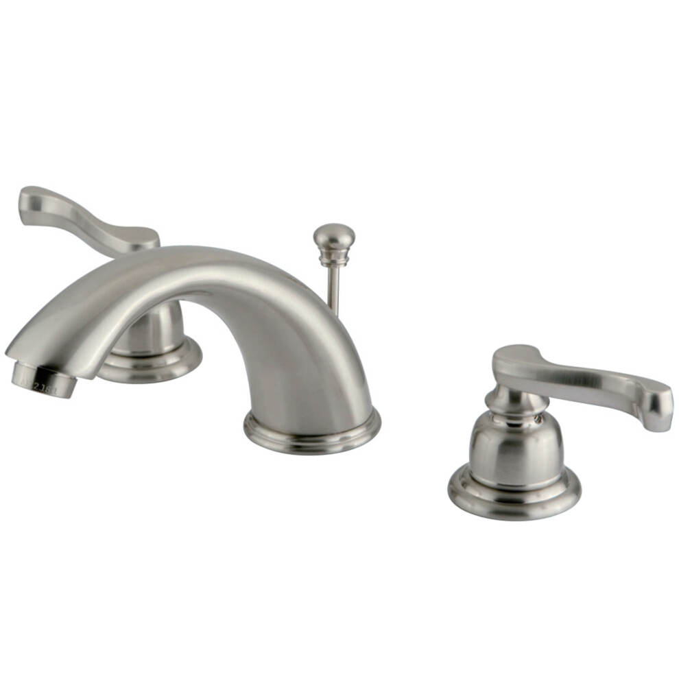 Kingston Brass Kb968fl Widespread Bathroom Faucet Brushed Nickel