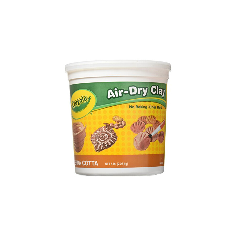 Crayola Air Dry Clay  White  No Bake Modeling Clay for Kids  25lb