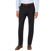 Tommy Hilfiger Heren Classic Stretch Chino Broeken - Moderne Pasvorm, Kreuk- & Waterafstotend, Comfortabel voor Werk of Vrije Tijd | Zwart,38X2