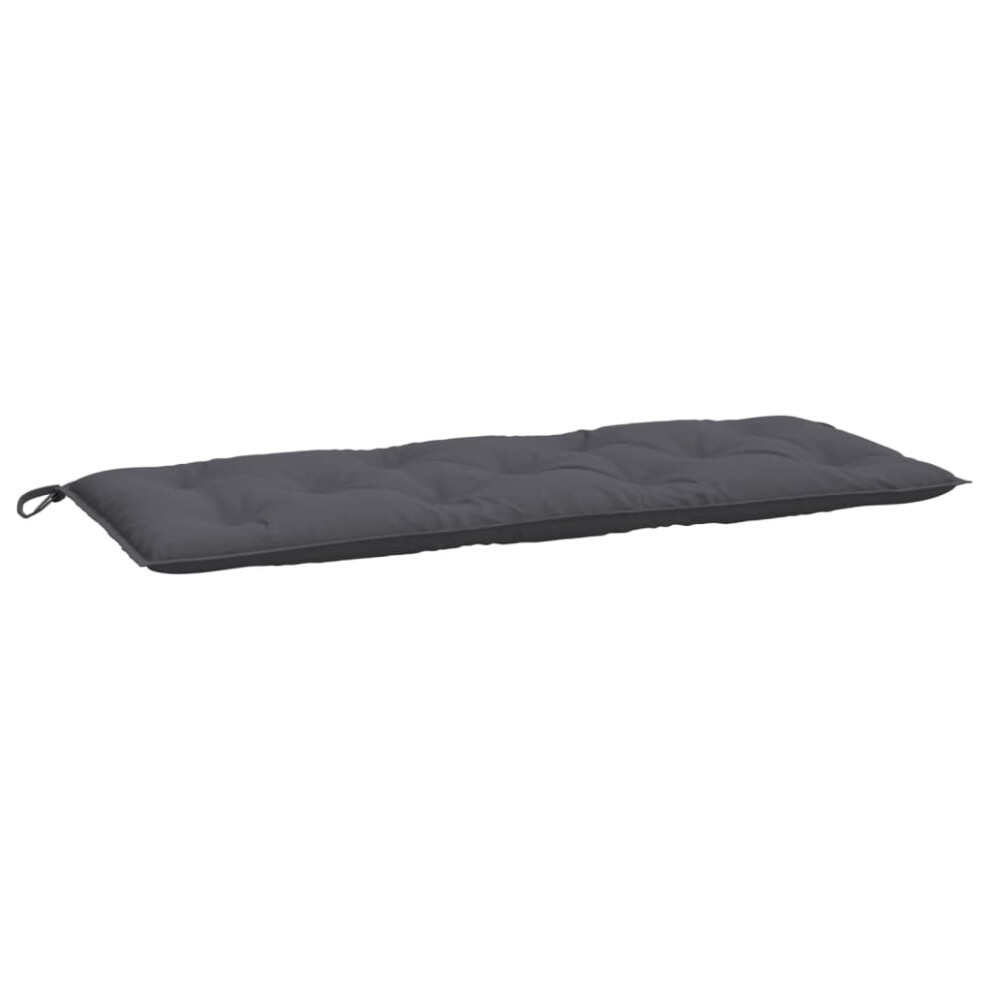 vidaXL Garden Bench Cushion Anthracite 47.2""x19.7""x2.8"" Fabric