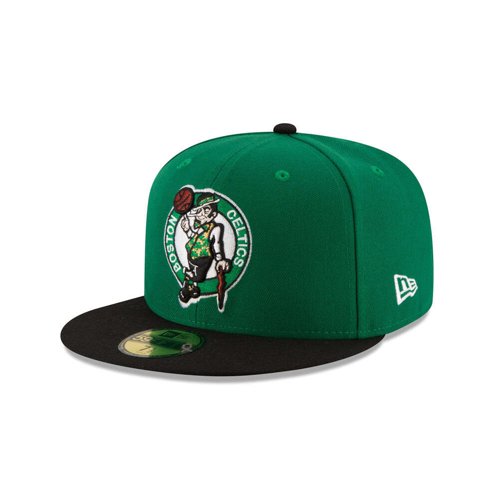 NBA Boston Celtics Men's 2-Tone 59FIFTY Fitted Cap   Kelly   6 7/8