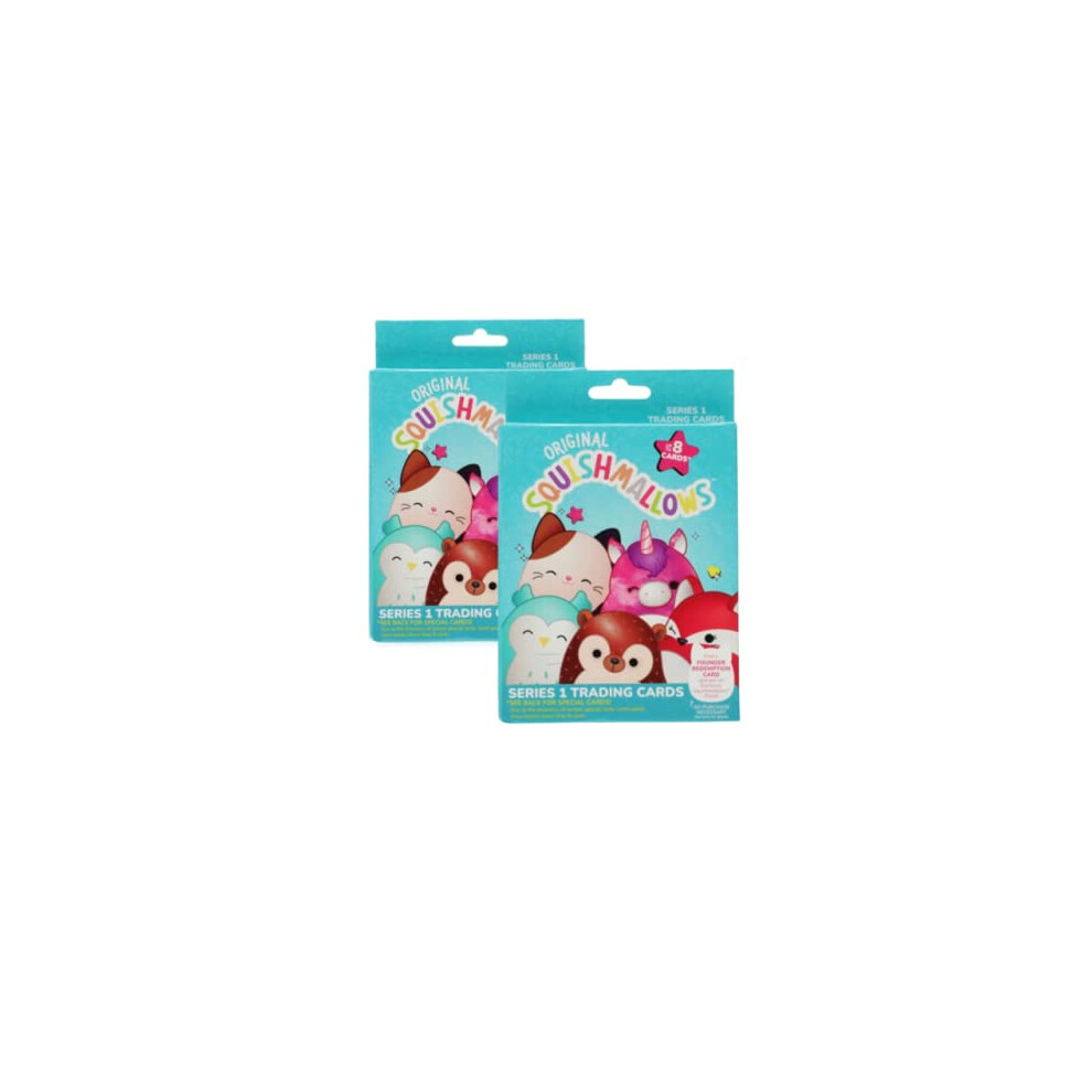 Squishmallows Official Kellytoy Series 1 Trading Cards (Pack of 2)