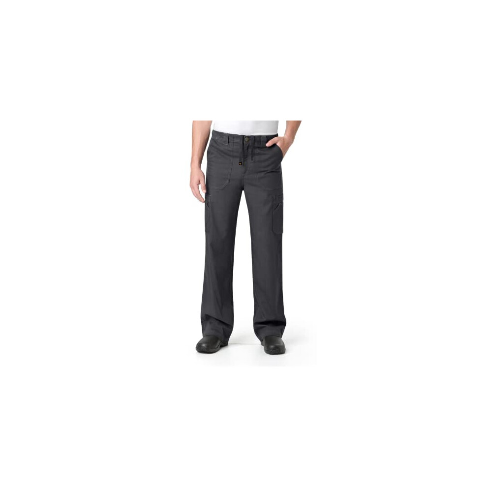 carhartt Ripstop: MenAs Boot cut cargo Pant - Dark Pewter  M Short