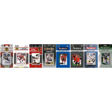 NHL Chicago Blackhawks 8 verschillende gelicentieerde ruilkaartenteamsets