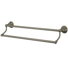 Kingston Brass BA5563SN Royale 24 """" Barra de toalha dupla de n   quel escovado