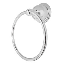 Kingston Brass BA3964C Restoration 6"""" Towel Ring Polished Chrome