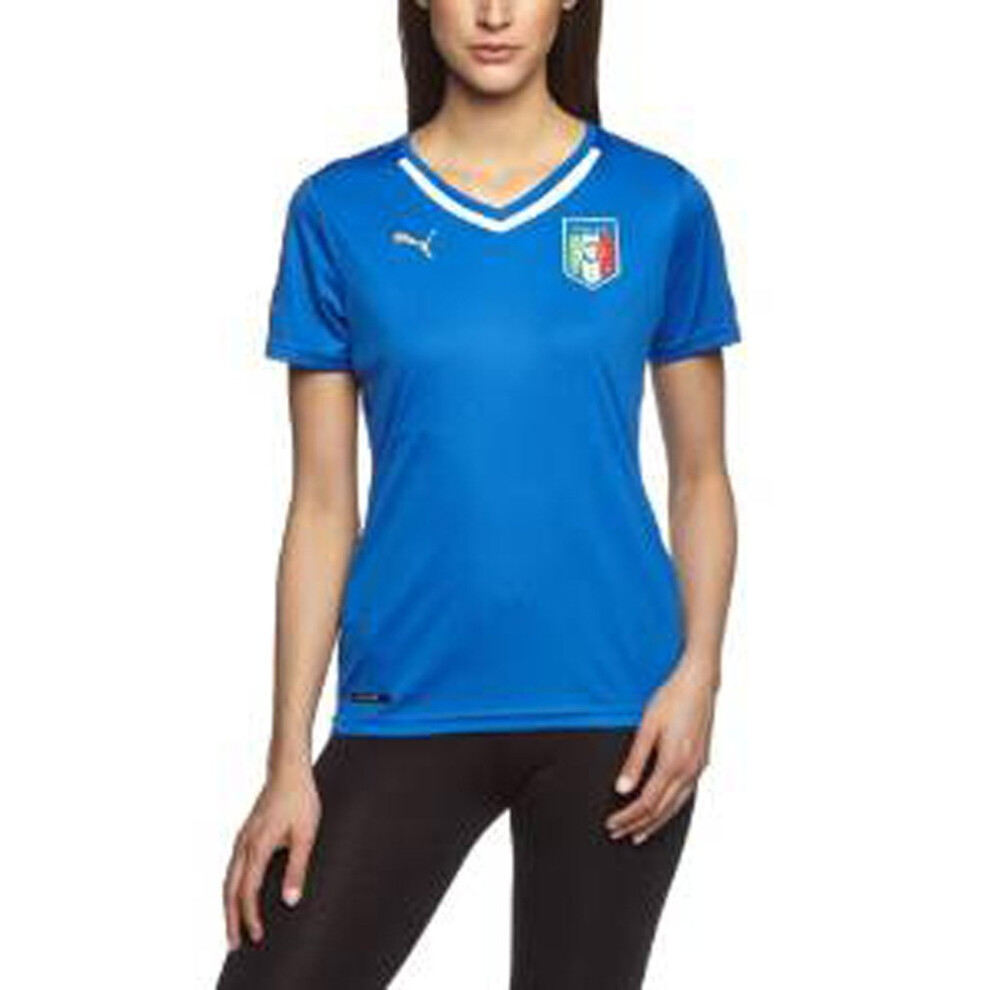 Puma Womens Italy Official Training Jersey Medium  Team Power Blue