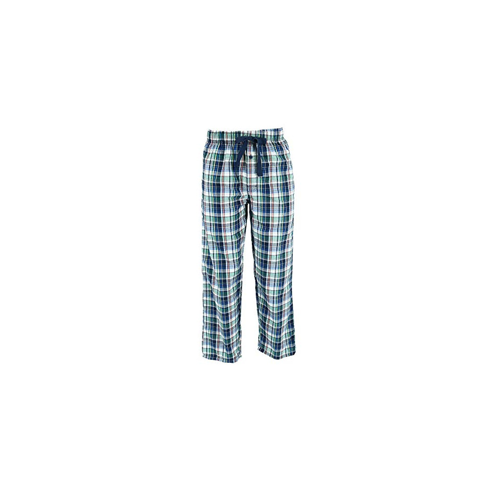 Fruit of the Loom Mens Woven Sleep Pajama Pant  Blue  2XLarge-Tall