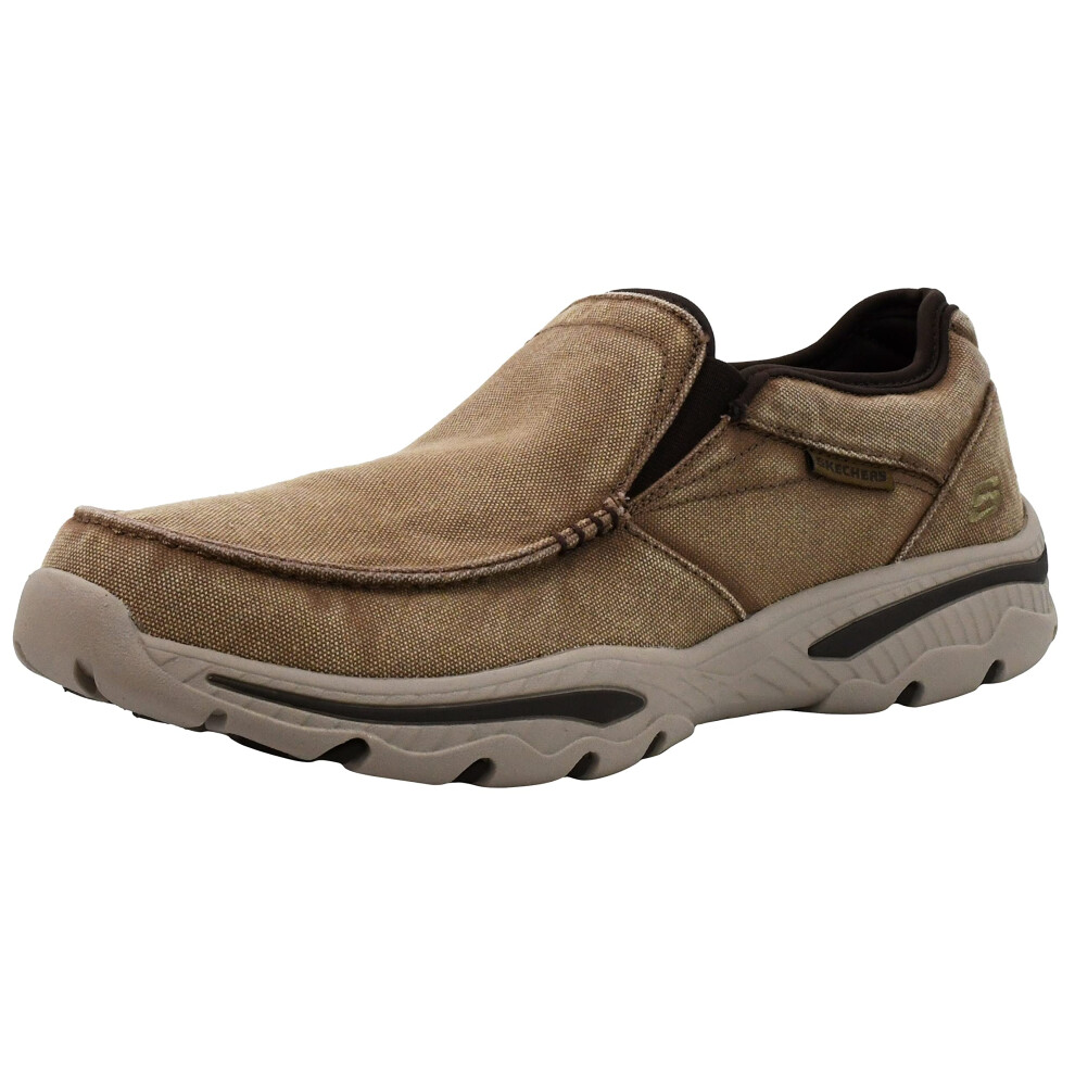 Skechers Men's Relaxed Fit-Creston-Moseco Desert Moccasin 8.5 M US