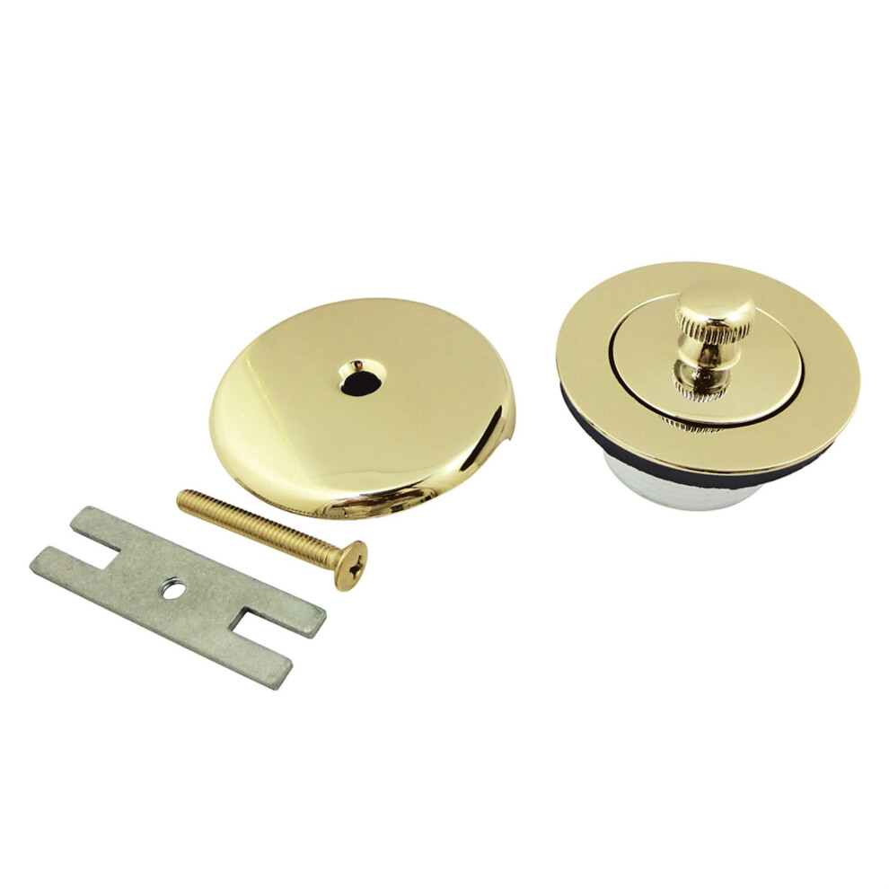 Kingston Brass Dlt5301a2 Lift & Turn Tub Drain Kit Polished Brass 663370298554