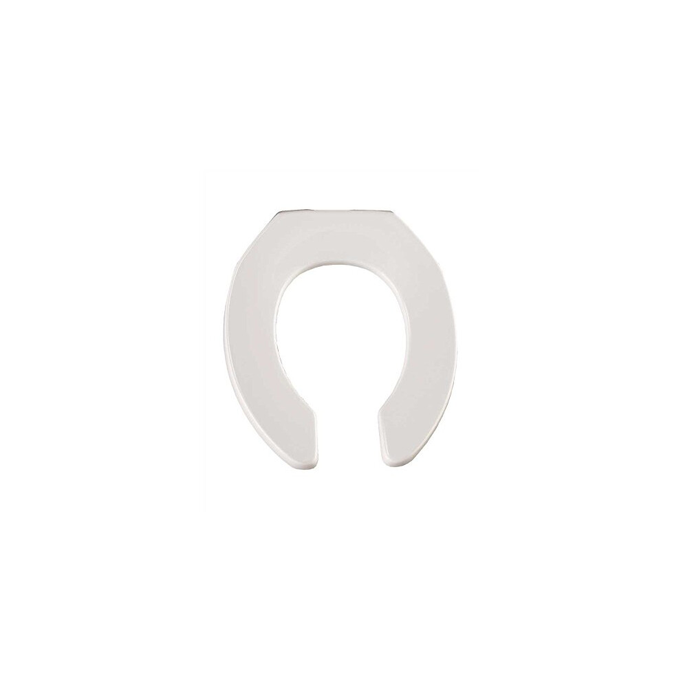 Bemis 1955cT 000 Mayfair Duraloy Open Elongated Toilet Seat  White