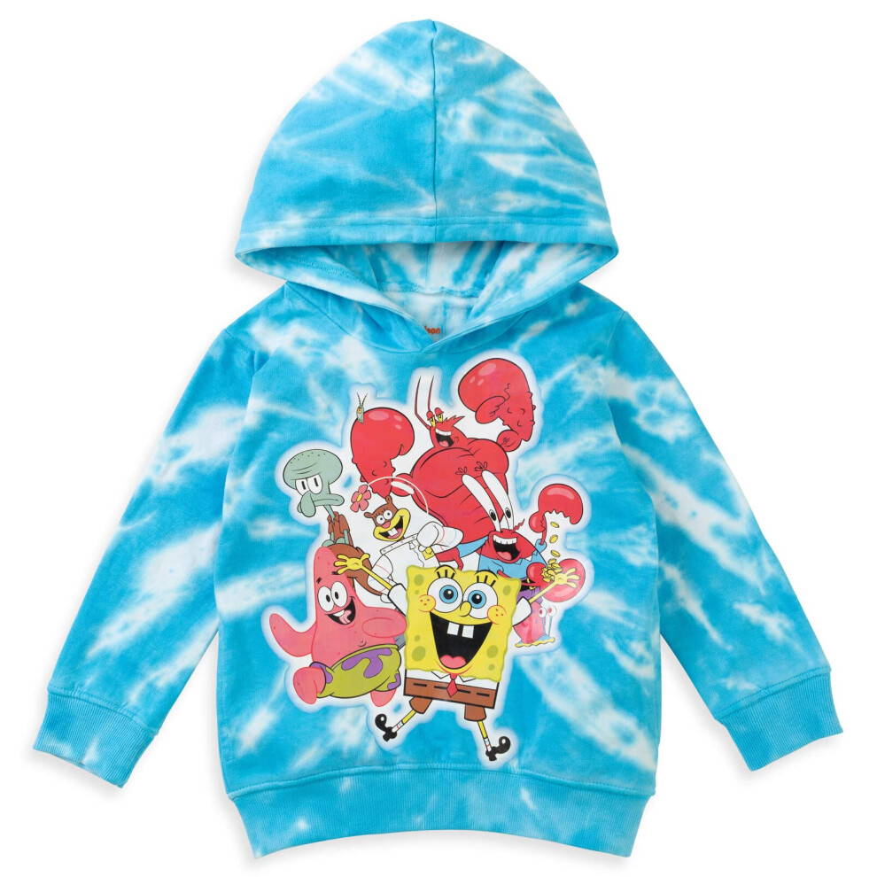 SpongeBob SquarePants And Friends Little Boys Fleece Hoodie Blue 4