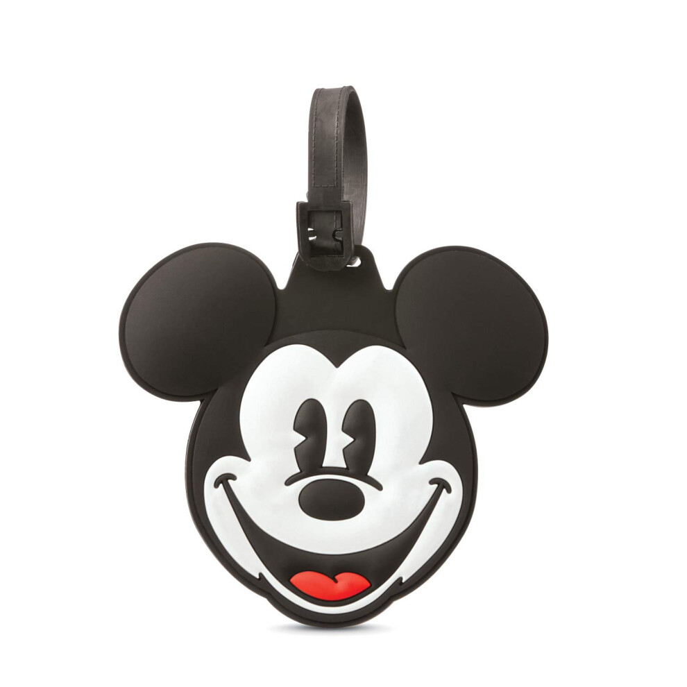 American Tourister Disney Luggage Tag  Mickey Mouse Head  One Size