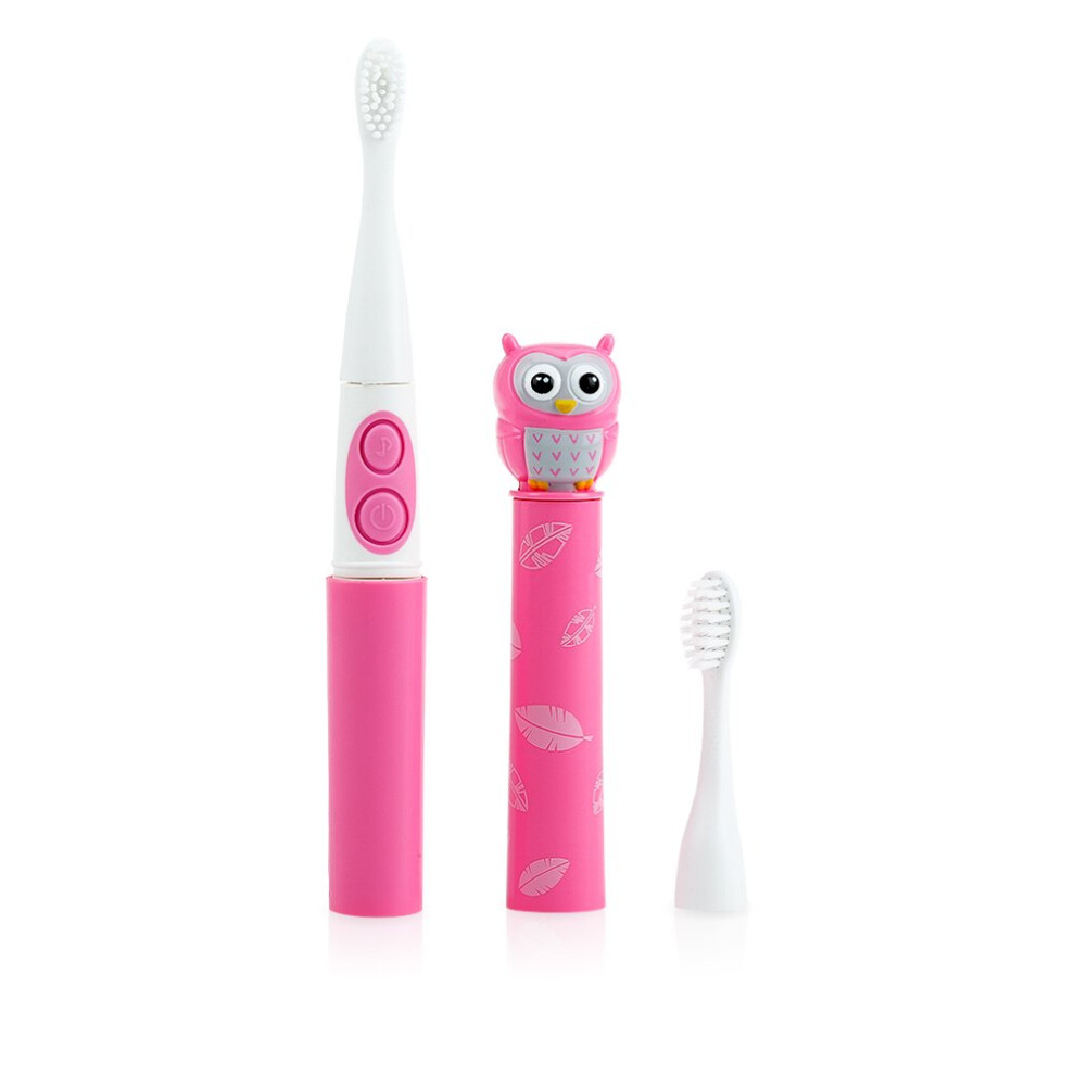 Nuby Electric Corded Electric Toothbrush with Animal Character  Owl