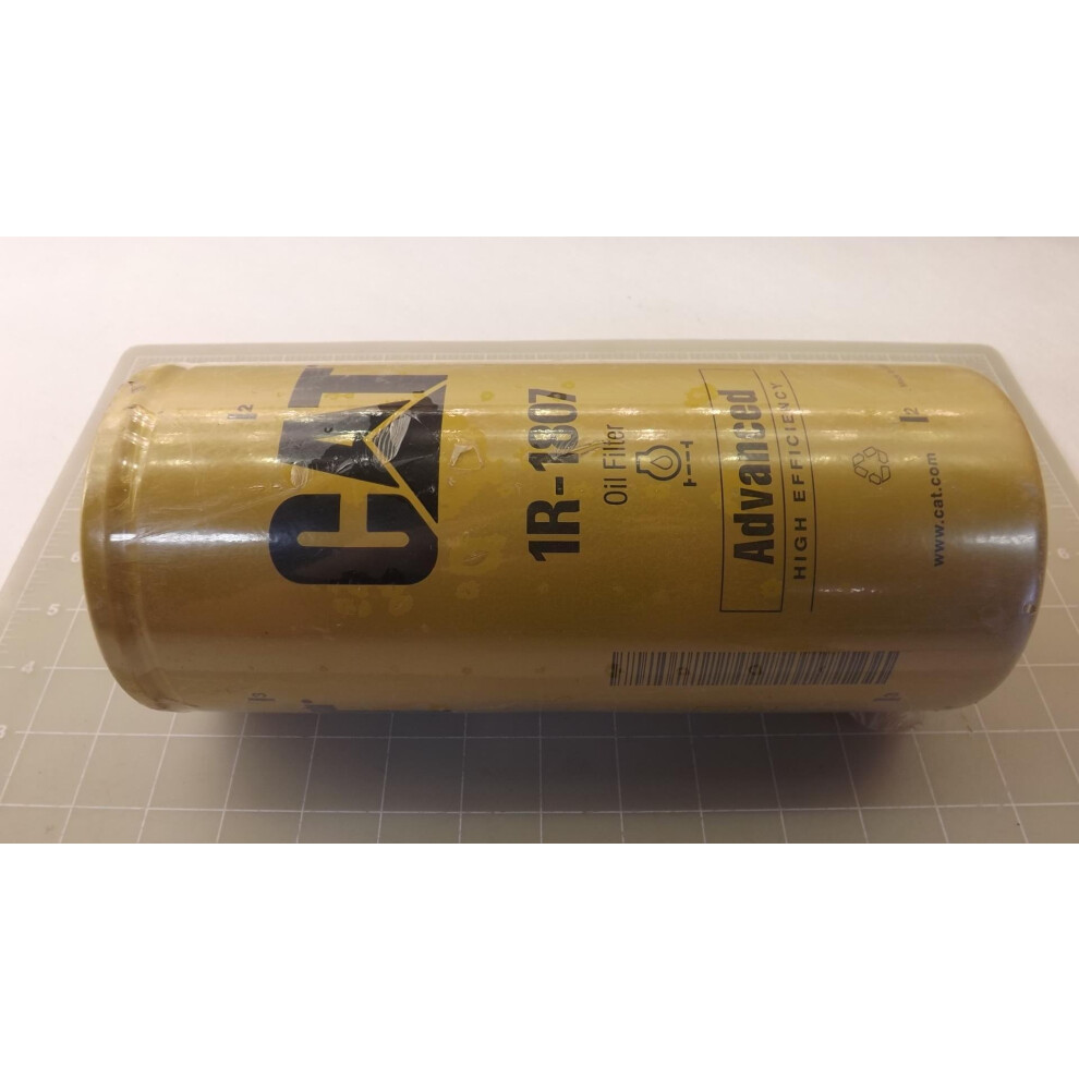 Caterpillar 1R-1807 Advanced High Efficiency Oil Filter (Pack of 1)