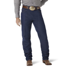 Wrangler Men's Cowboy Cut Relaxed Fit Jean Rigid Indigo 35W x 30L