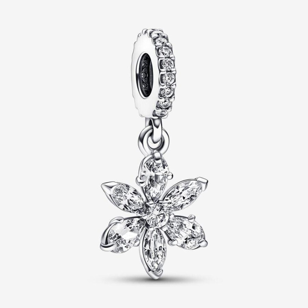 (Herbarium Pendent dangle charm sterling silver fits pandora bracelet ) Dangle sterling silver charm fits pandora bracelet