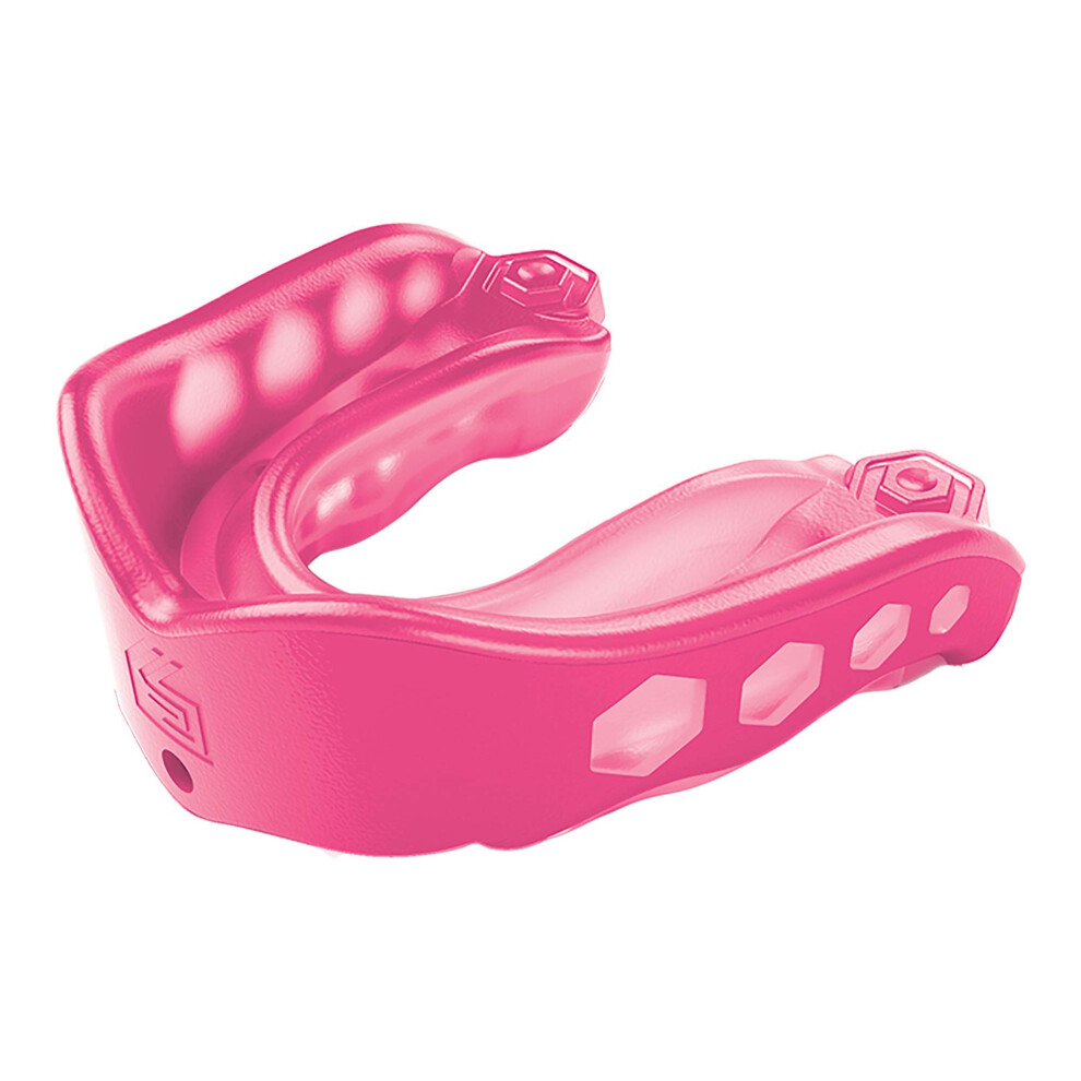 Shock Doctor unisex adult Non-flavored Gel Max Mouthguard  PINK  US