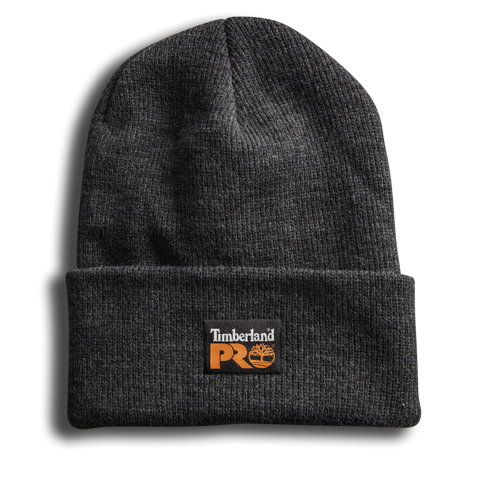 Timberland Mens Standard Watch cap  Dark charcoal Heather  One Size