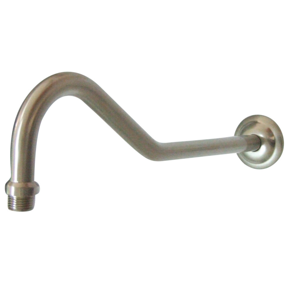 Kingston Brass K117C8 Restoration 17 in. Shower Arm  Brushed Nickel