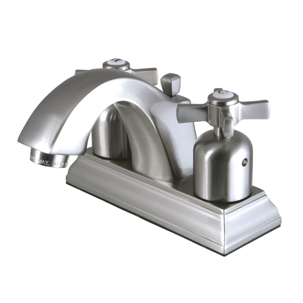 Photos - Tap Fauceture FSC4648ZX 4 in. Centerset Bathroom Faucet Brushed Nickel B07CQBYF49
