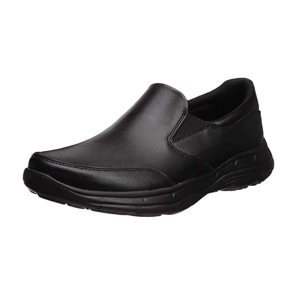 Skechers USA Men's Glides Calculous Slip-On Loafer Black 10.5 3E US