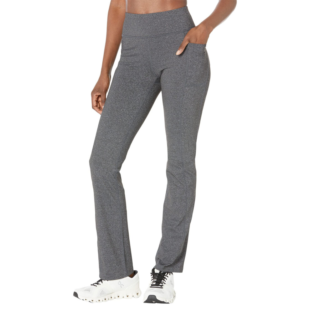 Skechers Womens gO Walk High Waisted Joy Pant  charcoal grey  Large