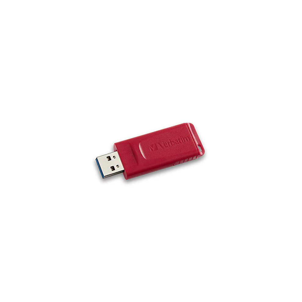 Verbatim 8GB Store n Go USB Flash Drive - PC / Mac Compatible - Red