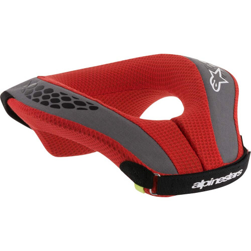 Alpinestars Sequence Youth Neck Roll da ragazzo Nero Rosso Large/X-Large