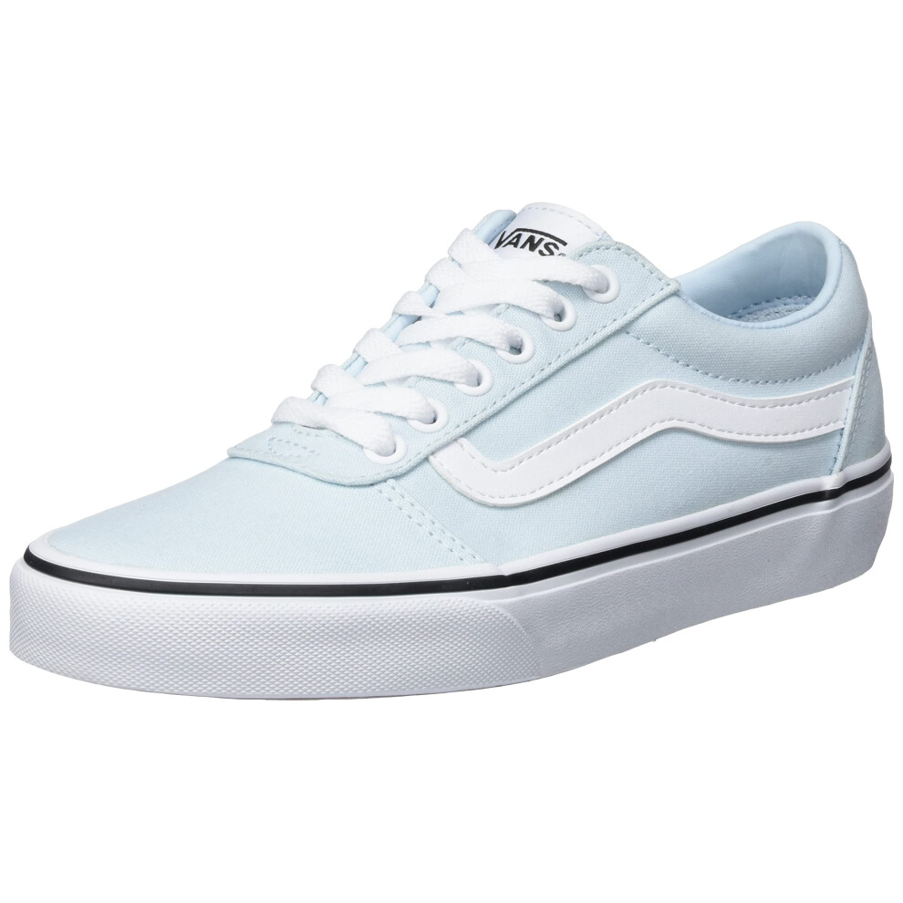 Vans Unisex Ward canvas Low Platform Sneaker - Delicate BlueWhite 10