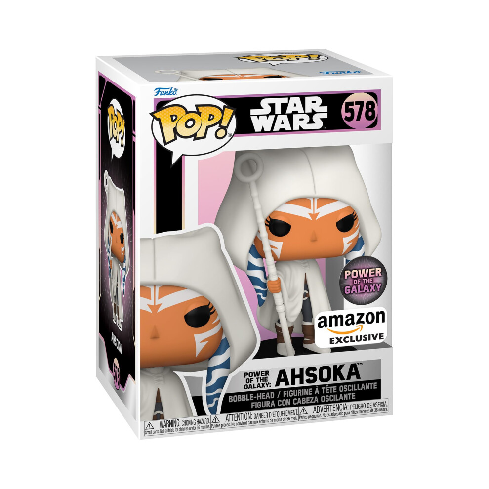 Funko Pop! Star Wars: Power of The Galaxy - Ahsoka  Amazon Exclusive