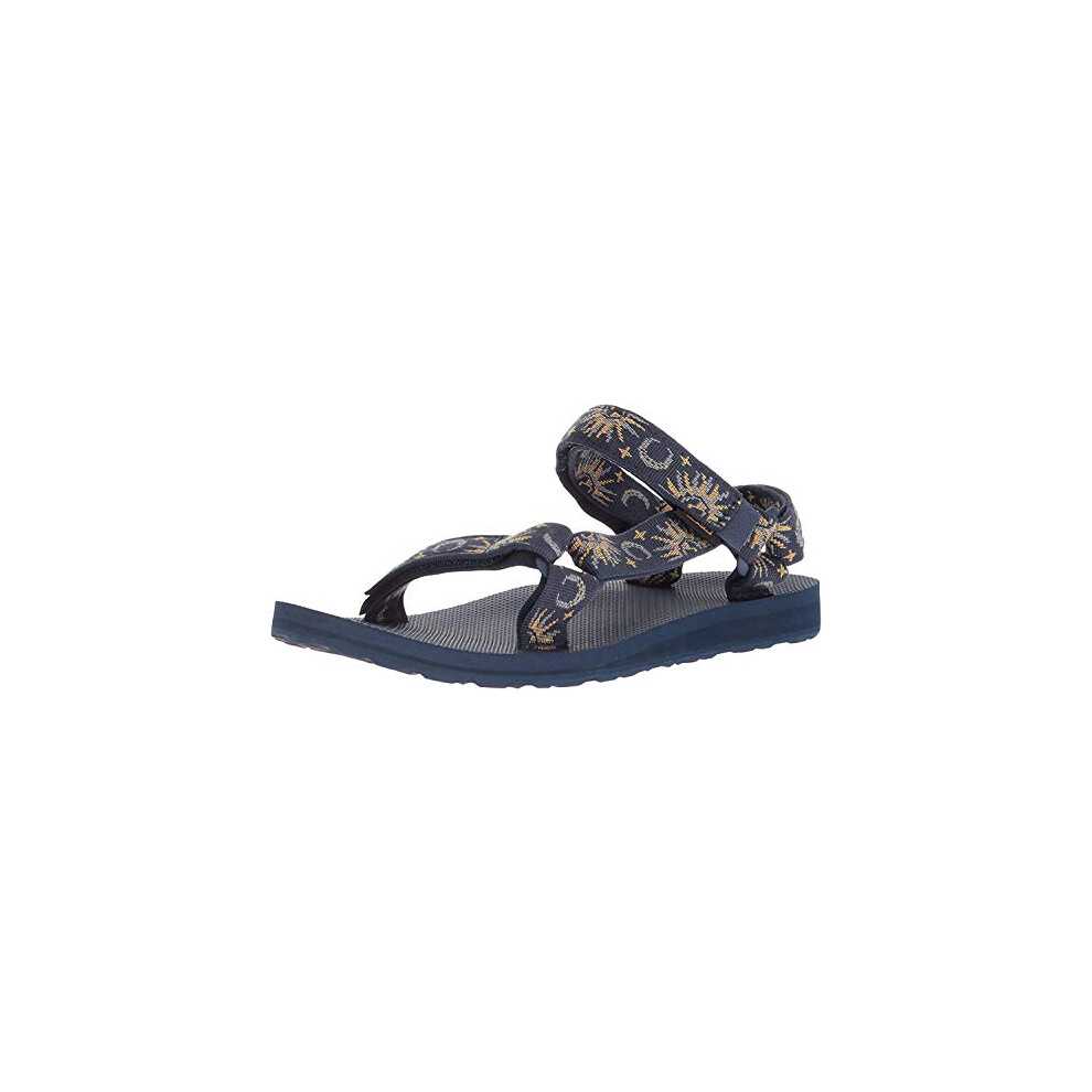 Teva Womens Original Universal Sandal  Sun and Moon Insignia Blue  9