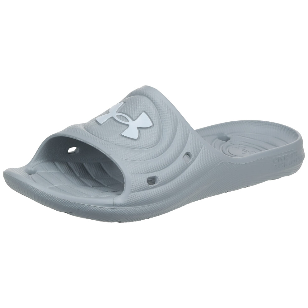 Under Armour Mens Locker IV Slide Sandal  Mod gray (100)Mod gray  15