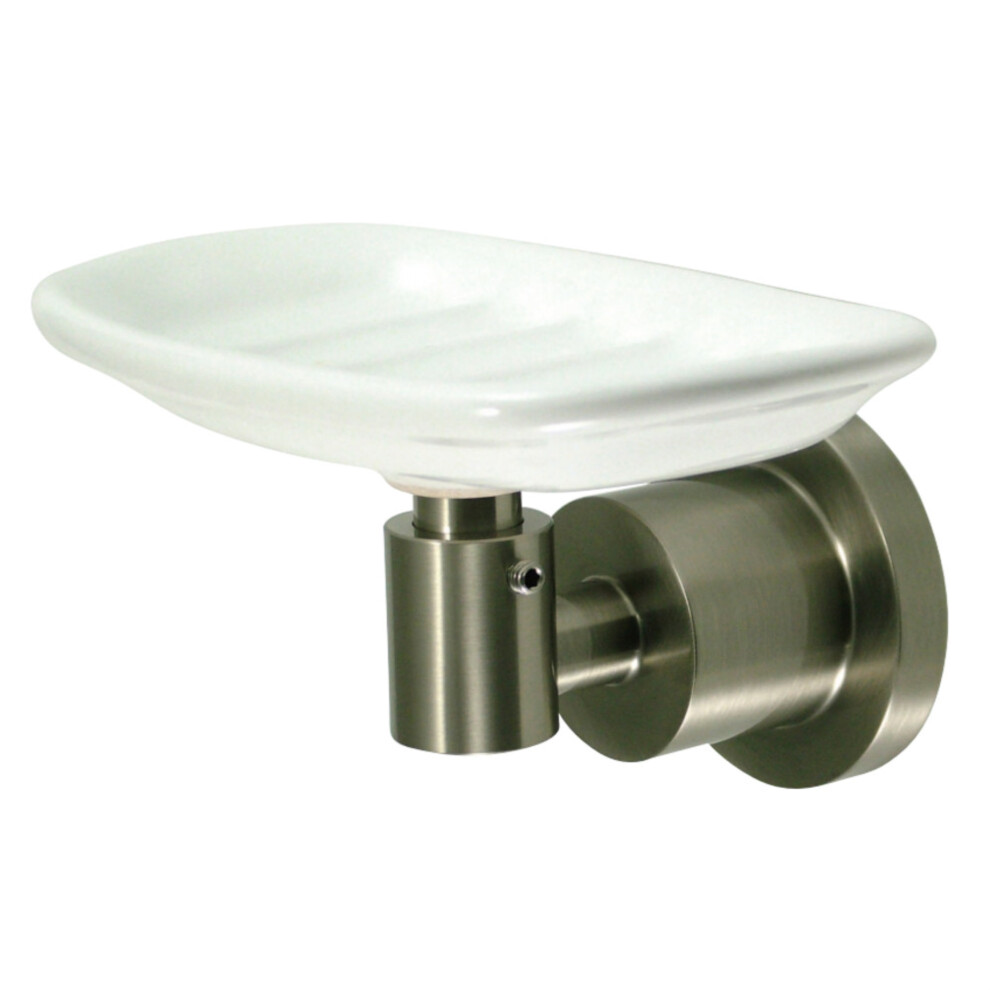 Kingston Brass BA8215SN Concord Wall-Mount Soap Dish  Brushed Nickel